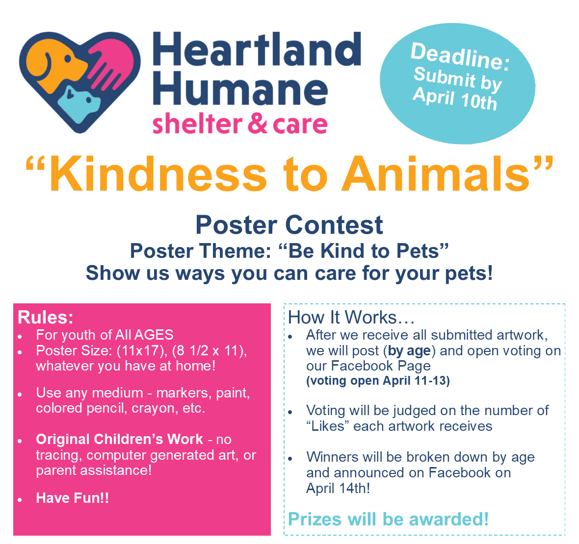 Poster Contest - Heartland Humane